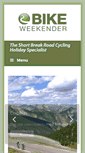 Mobile Screenshot of bikeweekender.com